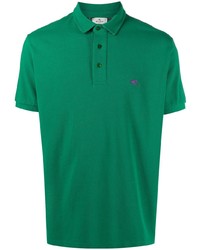 Мужская зеленая футболка-поло от Etro