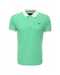 Мужская зеленая футболка-поло от Frank NY