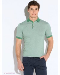 Мужская зеленая футболка-поло от Greg Horman