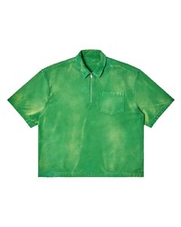 Мужская зеленая футболка-поло от Heron Preston
