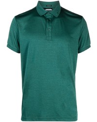 Мужская зеленая футболка-поло от J. Lindeberg