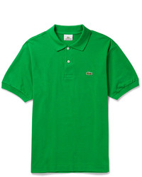 Мужская зеленая футболка-поло от Lacoste
