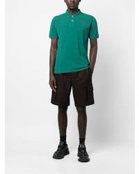 Мужская зеленая футболка-поло от Woolrich