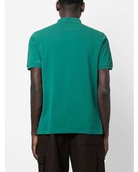 Мужская зеленая футболка-поло от Woolrich