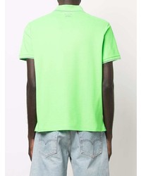 Мужская зеленая футболка-поло от Paul & Shark