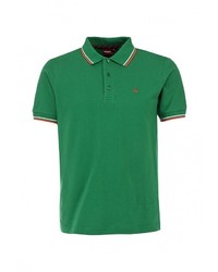 Мужская зеленая футболка-поло от Merc