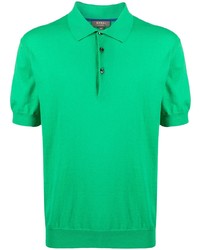 Мужская зеленая футболка-поло от N.Peal