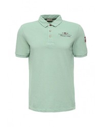 Мужская зеленая футболка-поло от Napapijri