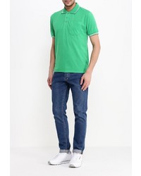 Мужская зеленая футболка-поло от Occhibelli