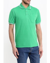 Мужская зеленая футболка-поло от Occhibelli