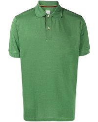 Мужская зеленая футболка-поло от Paul Smith