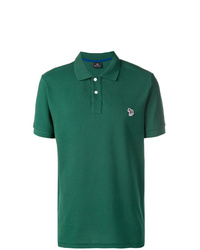 Мужская зеленая футболка-поло от PS Paul Smith
