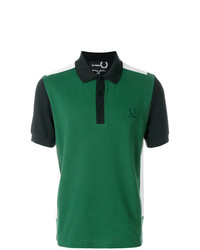 Мужская зеленая футболка-поло от Raf Simons X Fred Perry