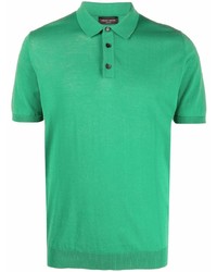 Мужская зеленая футболка-поло от Roberto Collina