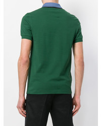 Мужская зеленая футболка-поло от Raf Simons X Fred Perry