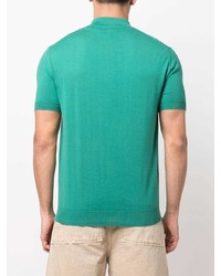 Мужская зеленая футболка-поло от Baracuta