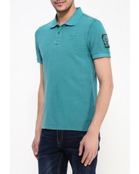 Мужская зеленая футболка-поло от Tom Tailor