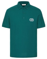 Мужская зеленая футболка-поло от Valentino