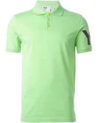 Мужская зеленая футболка-поло от Y-3