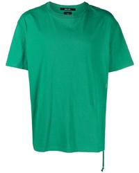 Мужская зеленая футболка с круглым вырезом с принтом от Ksubi