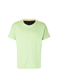 Мужская зеленая футболка с круглым вырезом от Alyx