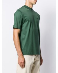 Мужская зеленая футболка с круглым вырезом от Études