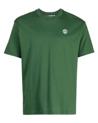 Мужская зеленая футболка с круглым вырезом от Chocoolate