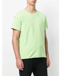 Мужская зеленая футболка с круглым вырезом от Alyx