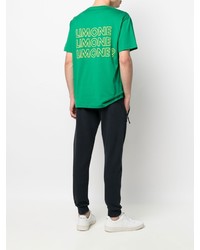 Мужская зеленая футболка с круглым вырезом от Roberto Collina