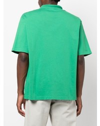 Мужская зеленая футболка с круглым вырезом от Ambush