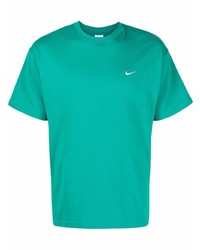 Мужская зеленая футболка с круглым вырезом от Nike