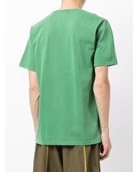 Мужская зеленая футболка с круглым вырезом от A Bathing Ape