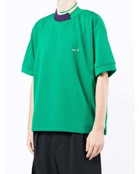 Мужская зеленая футболка с круглым вырезом от Kolor
