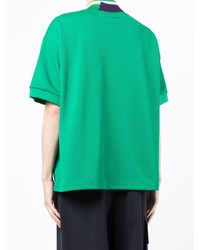 Мужская зеленая футболка с круглым вырезом от Kolor