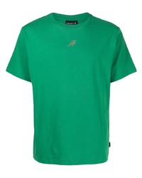 Мужская зеленая футболка с круглым вырезом от SPORT b. by agnès b.