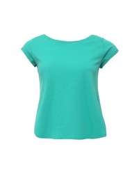 Женская зеленая футболка с круглым вырезом от SPRINGFIELD