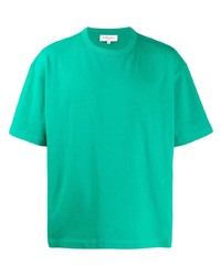 Мужская зеленая футболка с круглым вырезом от YMC