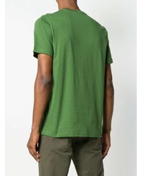 Мужская зеленая футболка с круглым вырезом от Ps By Paul Smith