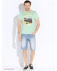 Мужская зеленая футболка от Baon