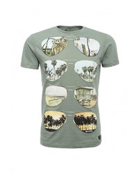 Мужская зеленая футболка от BLEND