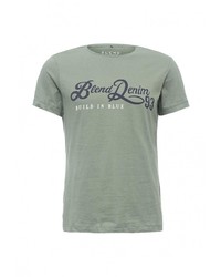 Мужская зеленая футболка от BLEND