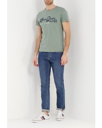 Мужская зеленая футболка от BLEND