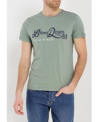 Мужская зеленая футболка от BLEND