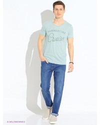 Мужская зеленая футболка от Broadway