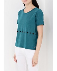 Женская зеленая футболка от Coquelicot