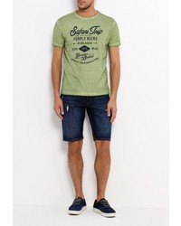 Мужская зеленая футболка от Deblasio