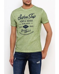 Мужская зеленая футболка от Deblasio