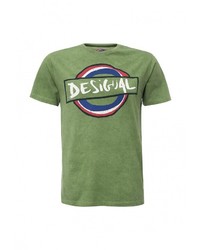 Мужская зеленая футболка от Desigual