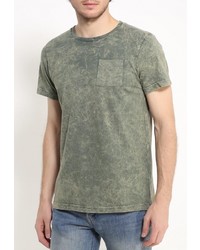 Мужская зеленая футболка от Frank NY