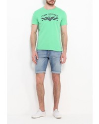 Мужская зеленая футболка от Frank NY